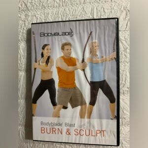 BODYBLADE BLAST: BURN & SCULPT WORKOUT DVD. Widescreen.  76 minute running time.
